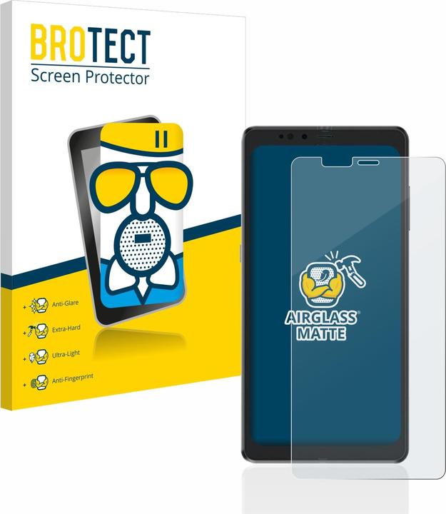 Actual product image BROTECT AirGlass Glass Matte (1 Piece, HTC A9)