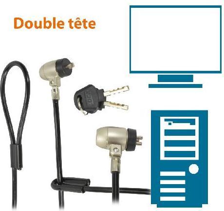 Actual product image MCL Key Lock Cable Lock