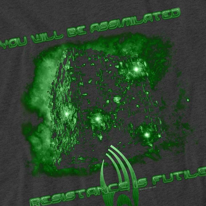 Actual product image Unisex Adult Assimilate T-Shirt (S)