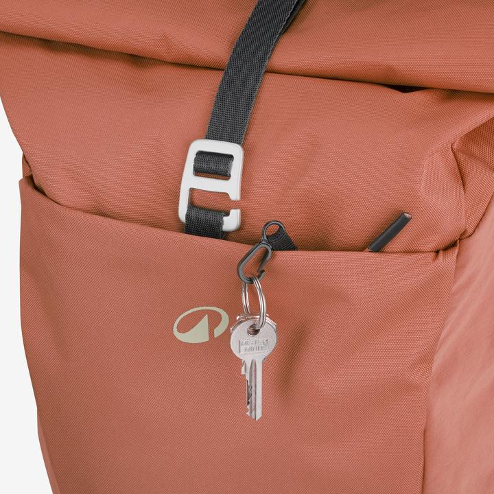 Image du produit Quechua Sac à dos de randonnée 16L+4, NH500 Escape Rolltop terracota (20 l)