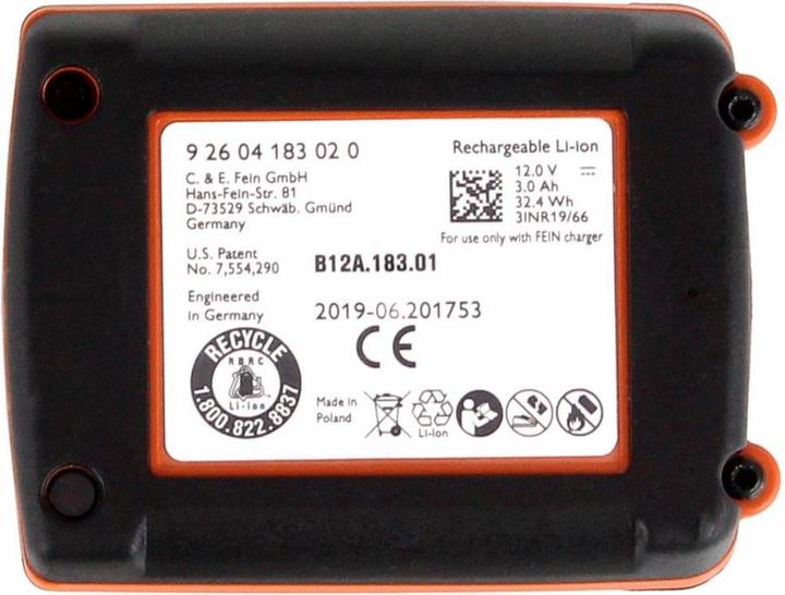 Produktbild Fein Ersatzakku 12V (12 V)