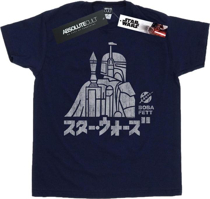 Star Wars Kanji Boba Fett TShirt Jungen