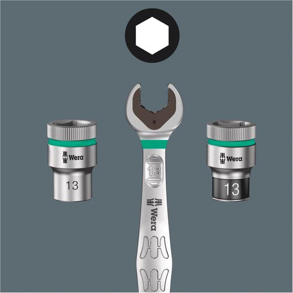 Produktbild Wera 6000 Joker 4 Imperial Set 1 (10  mm, 15 mm, 19 mm, 13 mm, 17 mm, 11 mm, 16 mm, 14 mm, 18 mm, 12 mm)