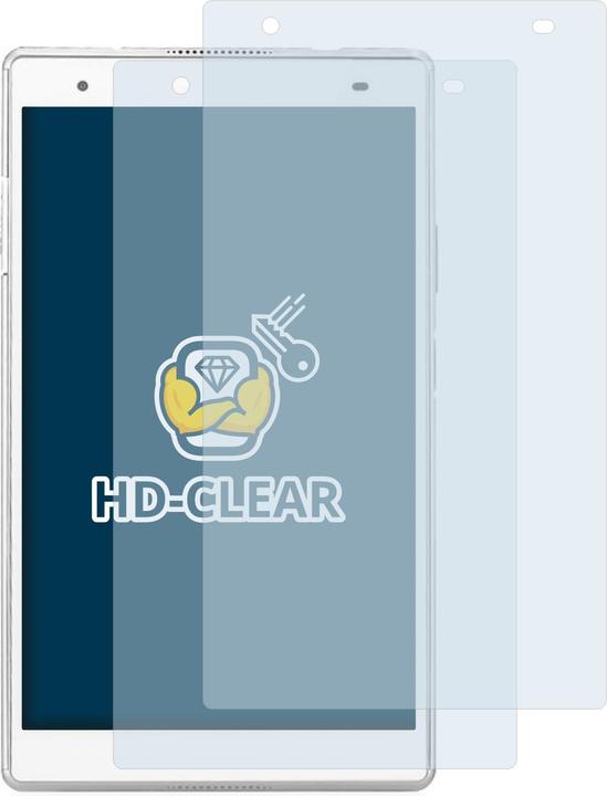 Produktbild BROTECT Schutzfolie Displayschutz Klar (2 Stück, Tab 4 8 Plus)