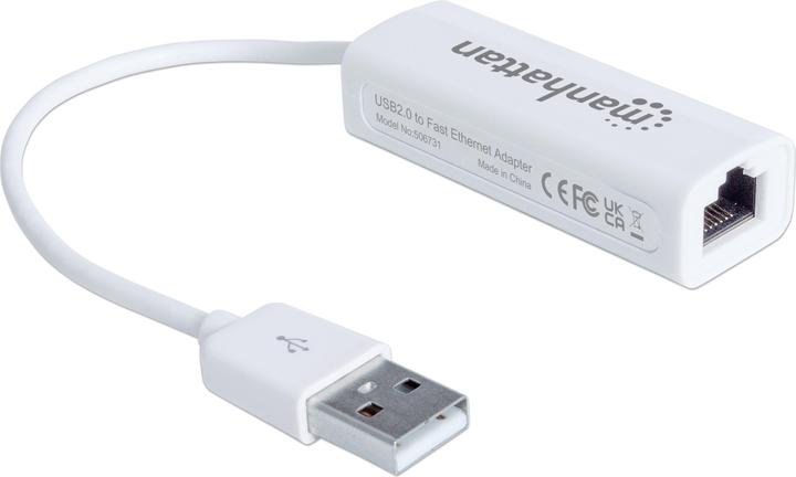 Immagine prodotto Manhattan Adattatore da USB a Fast Ethernet (USB, RJ45 (1x))
