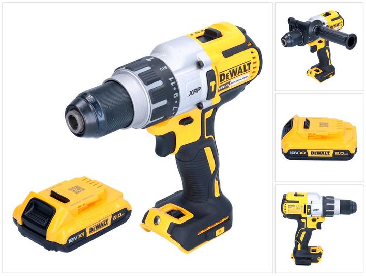 Immagine prodotto DeWalt DCD 996 N Trapano a percussione a batteria 18 V 95 Nm Brushless + 1x batteria 2,0 Ah - senza (Batteria ricaricabile)