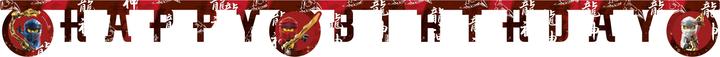 Immagine prodotto Procos Buchstabenkette Happy Birthday Lego Ninjago