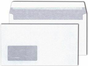 Productafbeelding Mailmedia Envelop 125 x 235 mm helder wit met venster - voor de markt D L A - 1 (1 x)