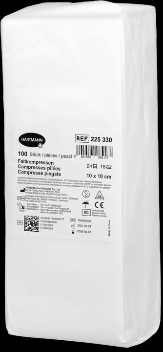 Actual product image IVF Hartmann Folding compress type 24 16 fold