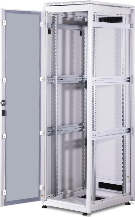 Image du produit Assmann Armoire réseau DIGITUS 42U Unique 600x800mm porte vitrée grise (42 HE, Rack 19 pouces)