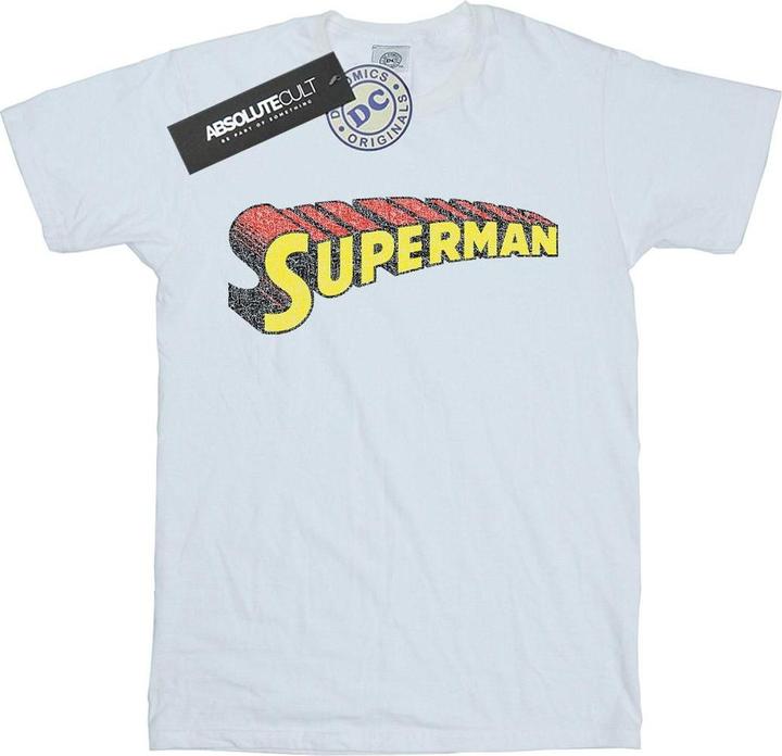 Immagine prodotto Superman Telescopic Crackle Logo Maglietta Uomo (3XL)