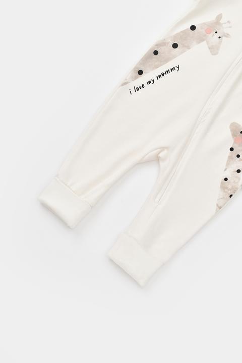 Actual product image BabyCosy Zippered Romper (62)