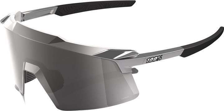 Produktbild 100% Aerocraft - Gloss Chrome - HiPER Silver Chrome Lens (Gloss black chrome, HiPER Silver Chrome)
