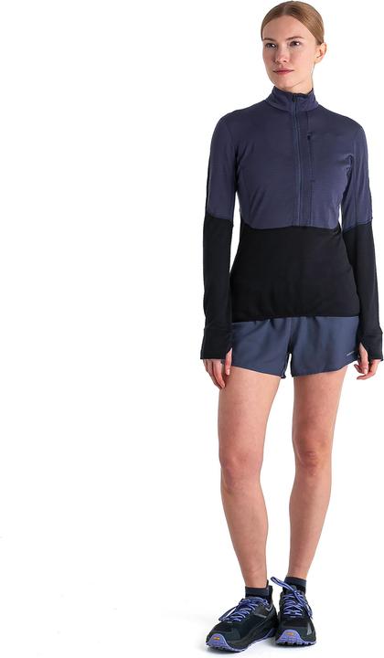 Actual product image Icebreaker Women Merino 200 Realfleece Descender LS Half Zip (XL)