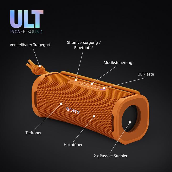 Actual product image Sony ULT Field 1 (12 h, Rechargeable battery operated)