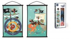 Actual product image Scratch Dart game with suction cup pirate