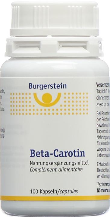 Produktbild Burgerstein Beta Carotin (100 Stück, Kapseln, 37 g)