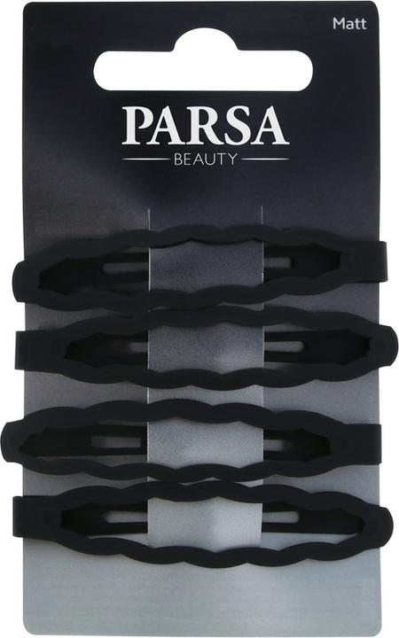 Image du produit Parsa Beauty Pinces à cheveux PARSA ondulées, mates, noires 4 pcs. (4 pcs)