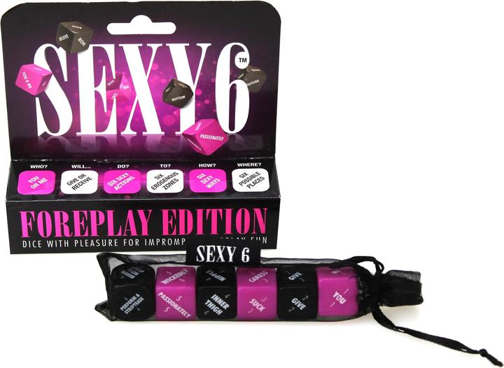 Image du produit Creative Conceptions Sexy 6 Dice - Édition Foreplay (Jeux de dés, Anglais)