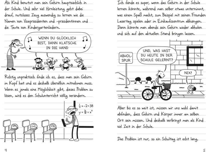 Actual product image Gregs Tagebuch 18 (German, Jeff Kinney., 2023)
