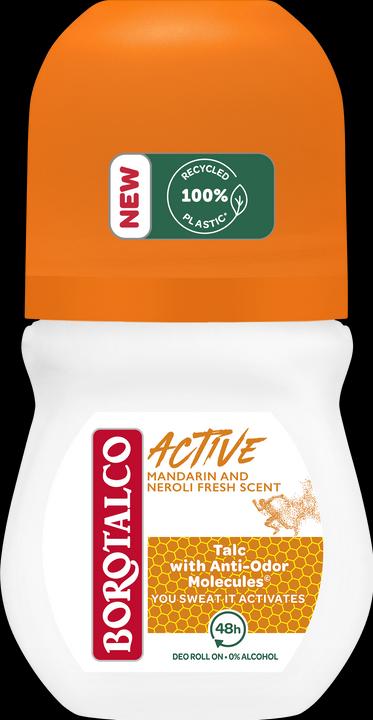 Borotalco Active Mandarine & Neroli (Roll-on, 50 ml)