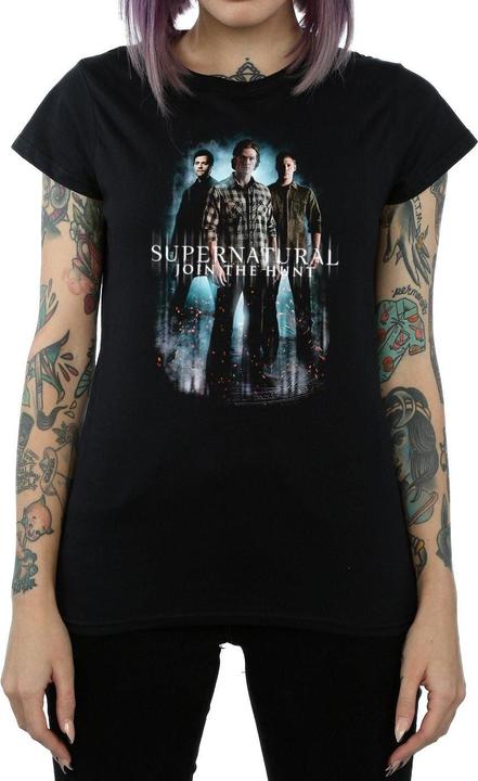 Produktbild Supernatural Womens/Ladies Group Cotton T-Shirt (XXL)