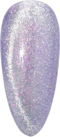 Image du produit Canni Vernis gel Cat Eyes Violet Aurora pailleté / JG04 UV/LED (Violet, Vernis à ongles effet gel)