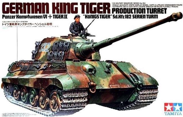 Produktbild Tamiya WWII SdKfz.182 Pz VI Königstiger (1) 1:35