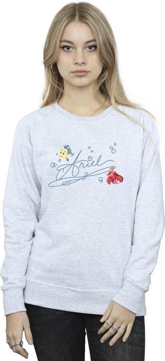 Actual product image Disney Womens/Ladies The Little Mermaid Ariel Sweatshirt (XXL)