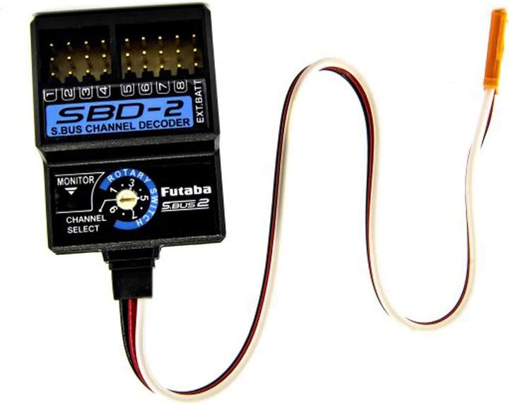 Produktbild Futaba S.Bus Decoder SBD-2 for S-Bus/S-Bus2