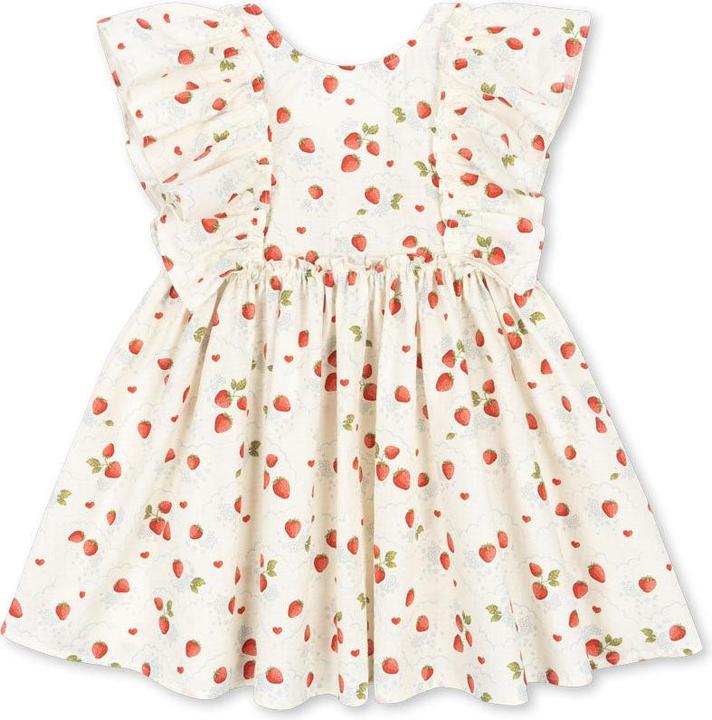 Actual product image Konges Slojd Evia Kleid Mit Schleife Marmalade (92)