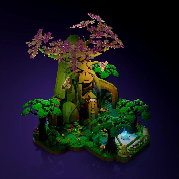 Produktbild Light my bricks LMB 2.0 LED Licht Set für LEGO 77092 The Legend of Zelda - Deku-Baum 2-in-1