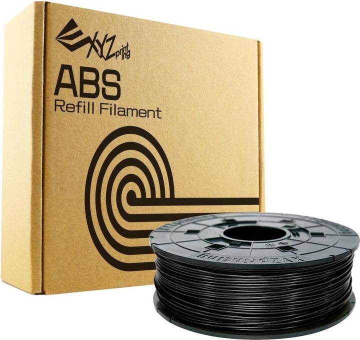 Actual product image XYZprinting Filament cassette ABS Refill Da Vinci (ABS, 1.75 mm, 600 g, Black)