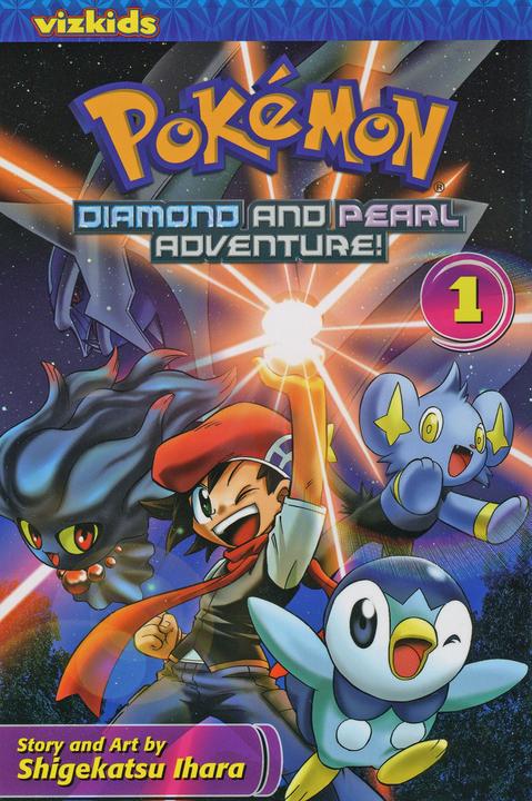 Actual product image Pokemon Diamond and Pearl Adventure! 1 (English, Shigekatsu Ihara, 2008)