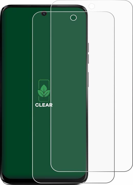Productafbeelding ScreenLeaf Schutzfolie nachhaltiger Displayschutz Display Schutz Folie Klar Transparent (2 Stuk, Samsung Galaxy A34 5G)