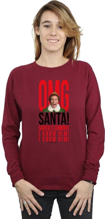 Produktbild Elf OMG Santa I Know Him Sweatshirt (XL)