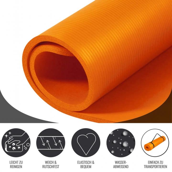 Actual product image Gorilla Sports Yoga mat (15 mm)