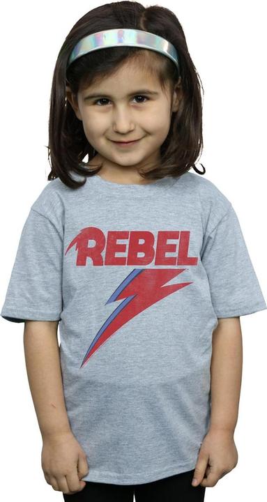 Image du produit David Bowie - T-shirt DISTRESSED REBEL - Fille (152, 158)
