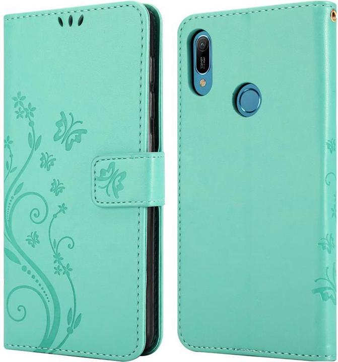 Produktbild Cadorabo Flower Book Cover (Huawei Y6 (2019))