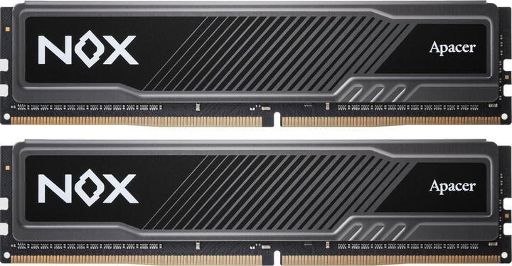 Produktbild Apacer NOX Game Memory, DDR4, 16GB, 3200MHz, CL16 (AH4U16G32C28YMBAA-2) (1 x 16GB, 3200 MHz, DDR4-RAM, DIMM)
