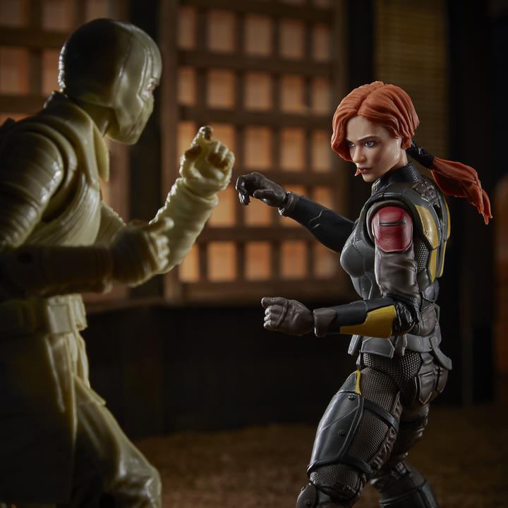 Image du produit Hasbro G.I. Joe Classified Series Snake Eyes : G.I. Joe Origins Scarlett Figurine 20 Jouets à collectionner