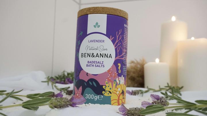 Actual product image Ben & Anna Bath Salt Lavender (Bath salts)