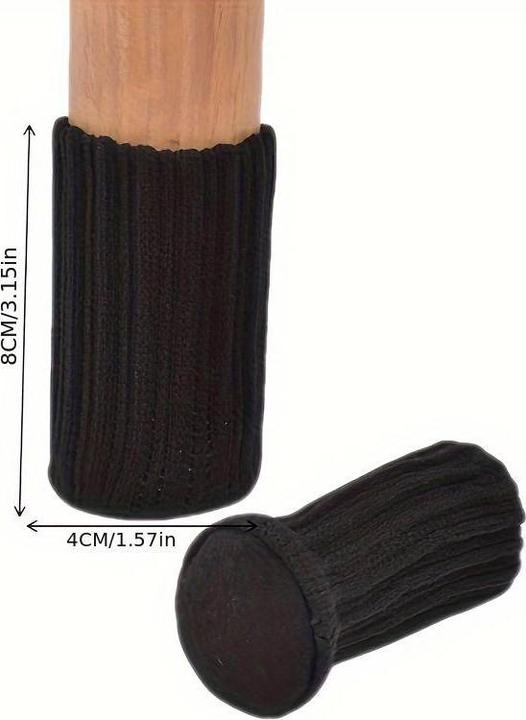 Immagine prodotto PhoneLook Calze decorative per gambe di sedie e tavoli Protezioni universali per polsini (4 pezzi)