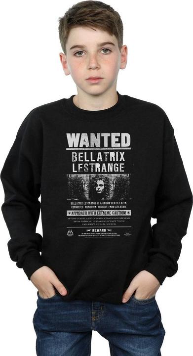 Produktbild Bellatrix Lestrange Wanted Sweatshirt Jungen (140, 146)