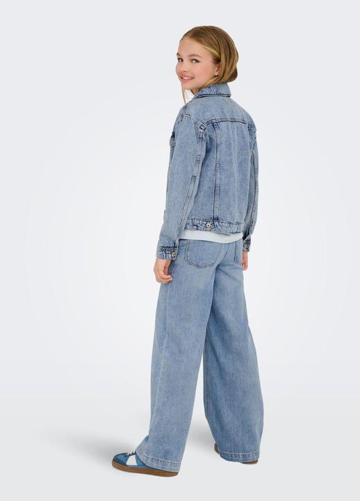 Immagine prodotto Only Cappuccio con coulisse Polsini con bottone Spalla bassa Giacca Giacca in denim (146)