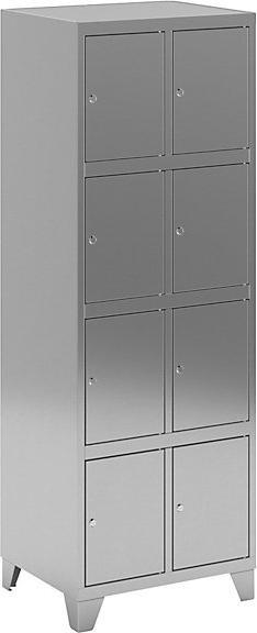 Produktbild kaiserkraft Edelstahlschrank mit Stollenfüssen