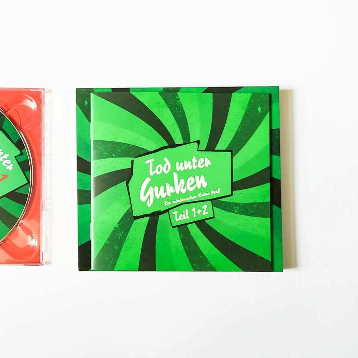 Actual product image Death among cucumbers part 1 + 2 (Kai Magnus Sting, Annette Frier, Jochen Malmsheimer, Bastian Pastewka, German)
