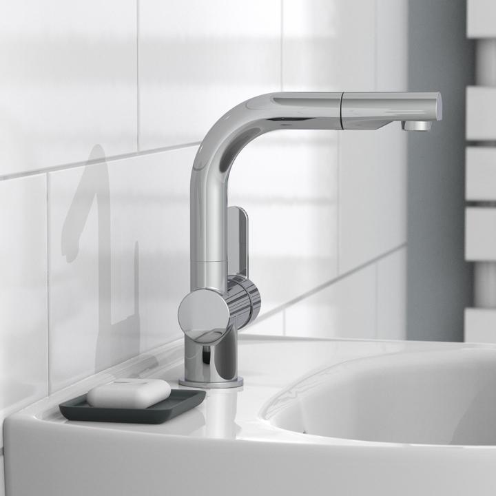 Immagine prodotto Schütte Miscelatore per lavabo London cromo con bocca estraibile