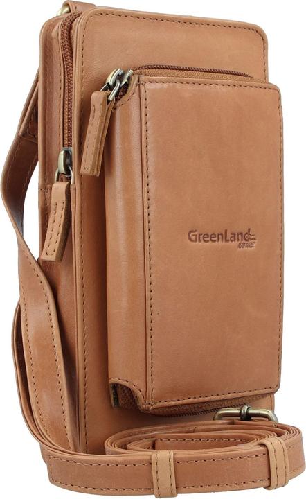 Image du produit Greenland Nature Nature Soft Handy Bag Porte-monnaie en cuir 11 cm