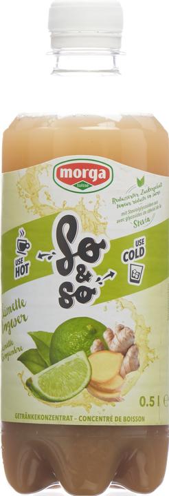Produktbild So&So Limette-Ingwer Konzentrat mit Stevia (1 x 5 cl)